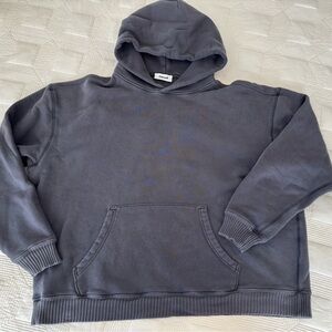 Elwood Dark Gray Hoodie Mens